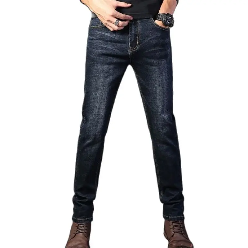 

Man Spring Hot Sale Jeans Summer Hot Sale Jeans Denim Pants Straight Denim Trousers Male Mezclilla Pantalones Stretch Thin