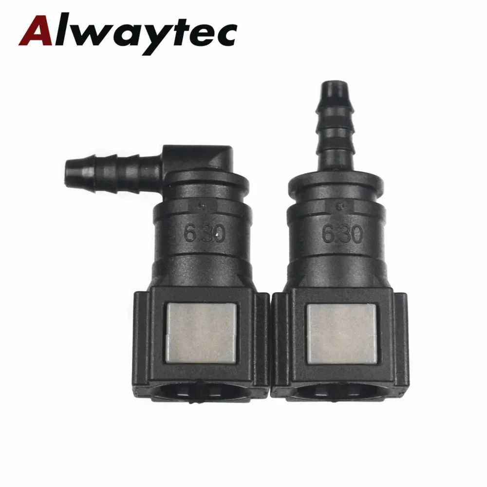 고품질 6.3mm, SAE10 자동차 연료 호스 커넥터, 연료 라인 퀵 커플링