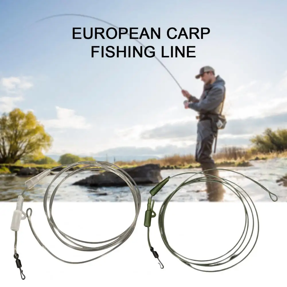 

1m 45LB Fishing Leader Sensitive Fishing Leader Line Portable Convenient Strong Fluorocarbon Leader Line Fishing Supplies