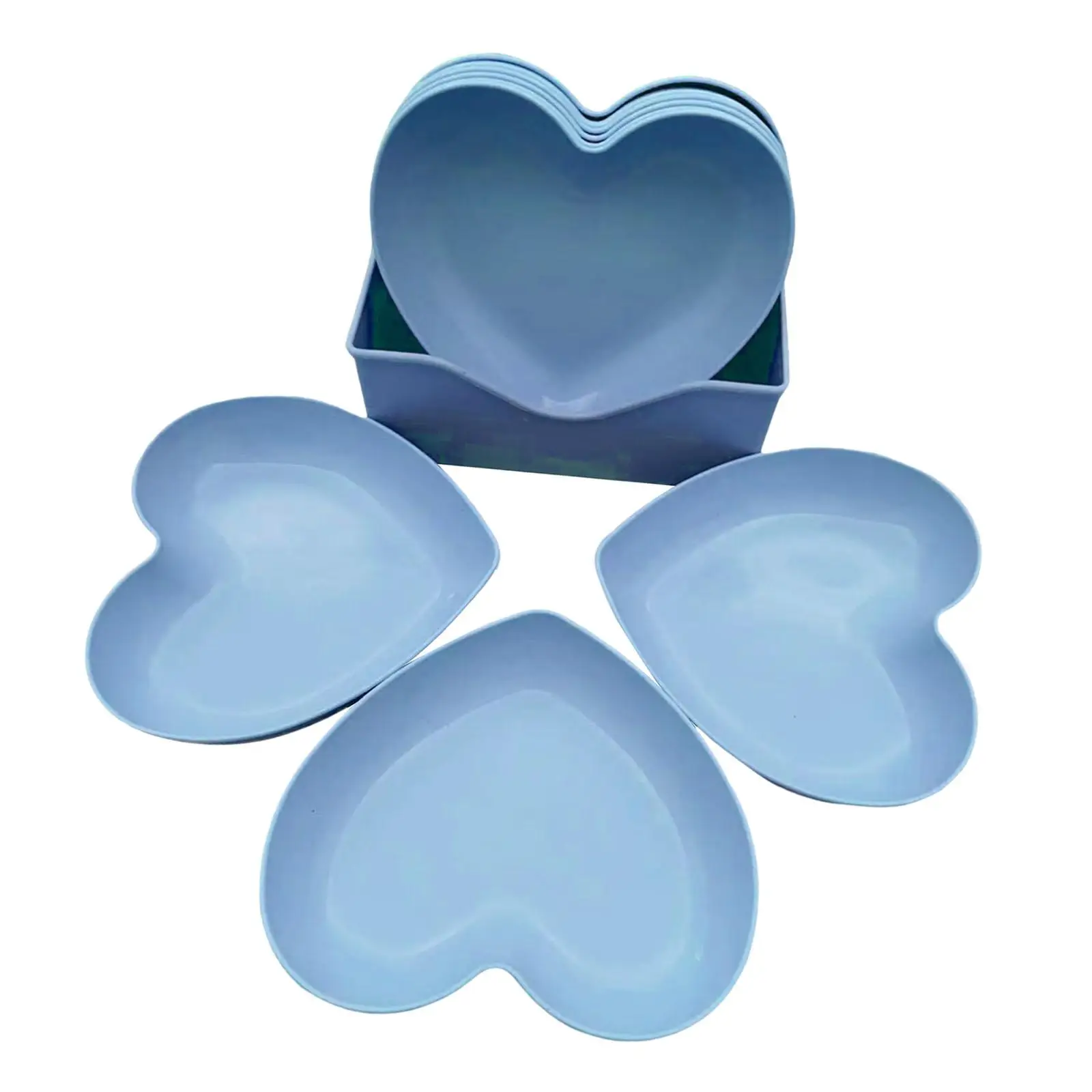 Heart Dish Valentine`s Day Serving Tray,Heart Shaped Tray,Fruit Serving Plates for Fruit CSweets Cakes Valentine`s Day