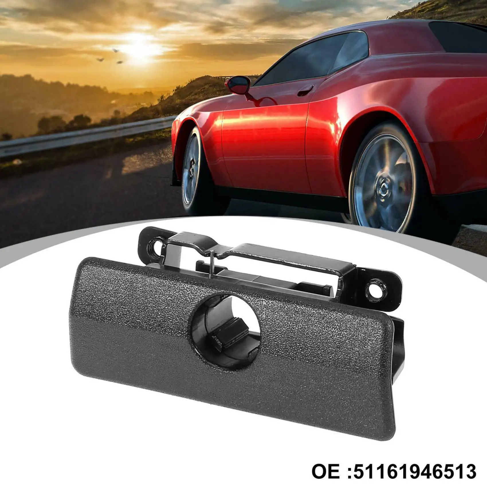 New Car Glove Box Lock Latch Pull Handle Inferiore 51161946513 Misura Per Bmw Serie 5 E34 Z1 Roadster Z3 E36 1988 1995 2002