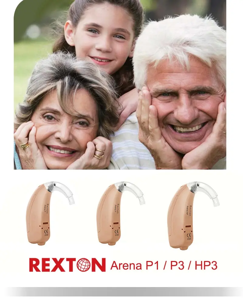 Description Picture 2 of itemRexton ARENA BTE Hearing Aid Aids Fun SP HP3 6-CH Powerful Digital Sound Amplifiers Ear Device for SiemensProfound Severe Loss