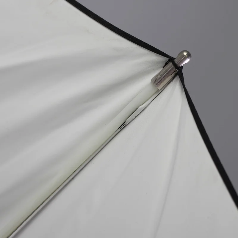 130cm 51 inch Reflective umbrella deep mouth rubber white soft light photography parabolic umbrella fiber umbrella images - 6