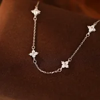 Bracelet à fleurs plaqué argent 925 pour femmes, chaîne à maillons délicate réglable, plaqué or 18 carats, bijoux mignons de fête de mariage 5
