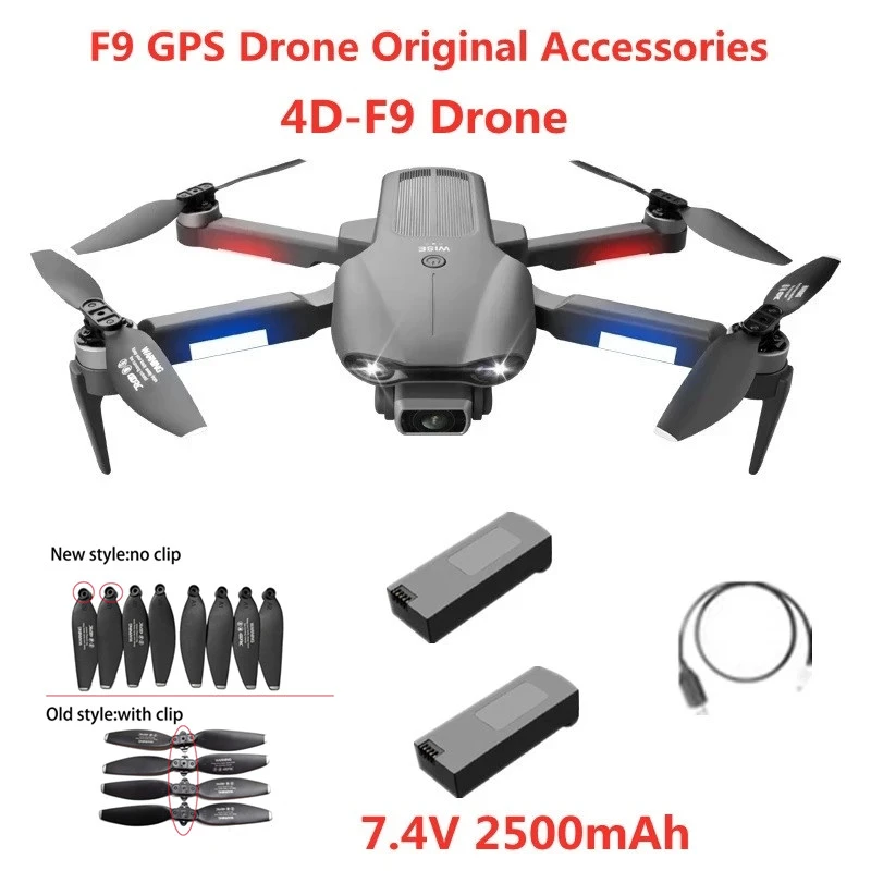 4DRC F9 GPS Drone 4K Original 