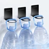 Shower Gel Bottle Rack Hook Wall No Drill Paste Glue Bracket Shampoo Soap Liquid Bottle Holder Stand Hook Hanging Hanger 4