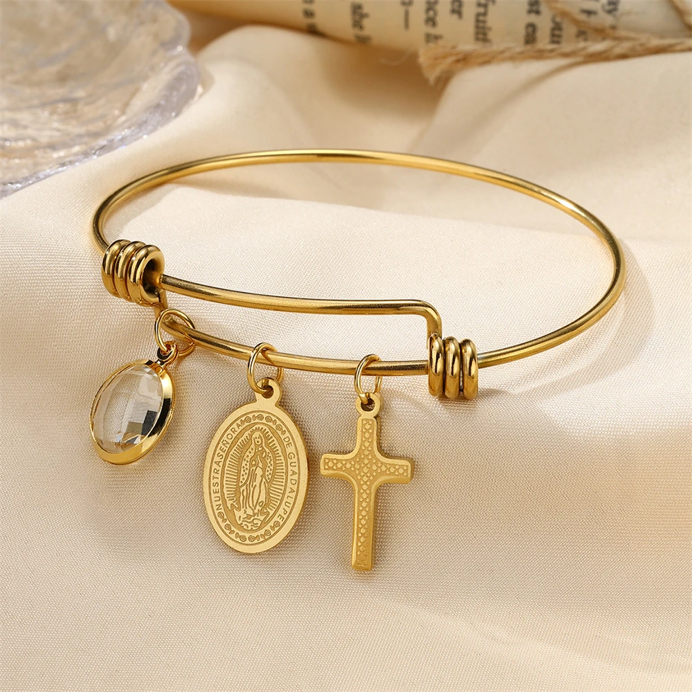 2024 New Religious Jewelry For Women San Benito Rhinestone