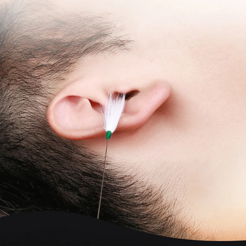 9/1120PCS Ear Picking Tool Set Goose Feather Stick Ear Scoop EarCanal Massage EarCanal Cleaning Ear Picking Tool EarScoop