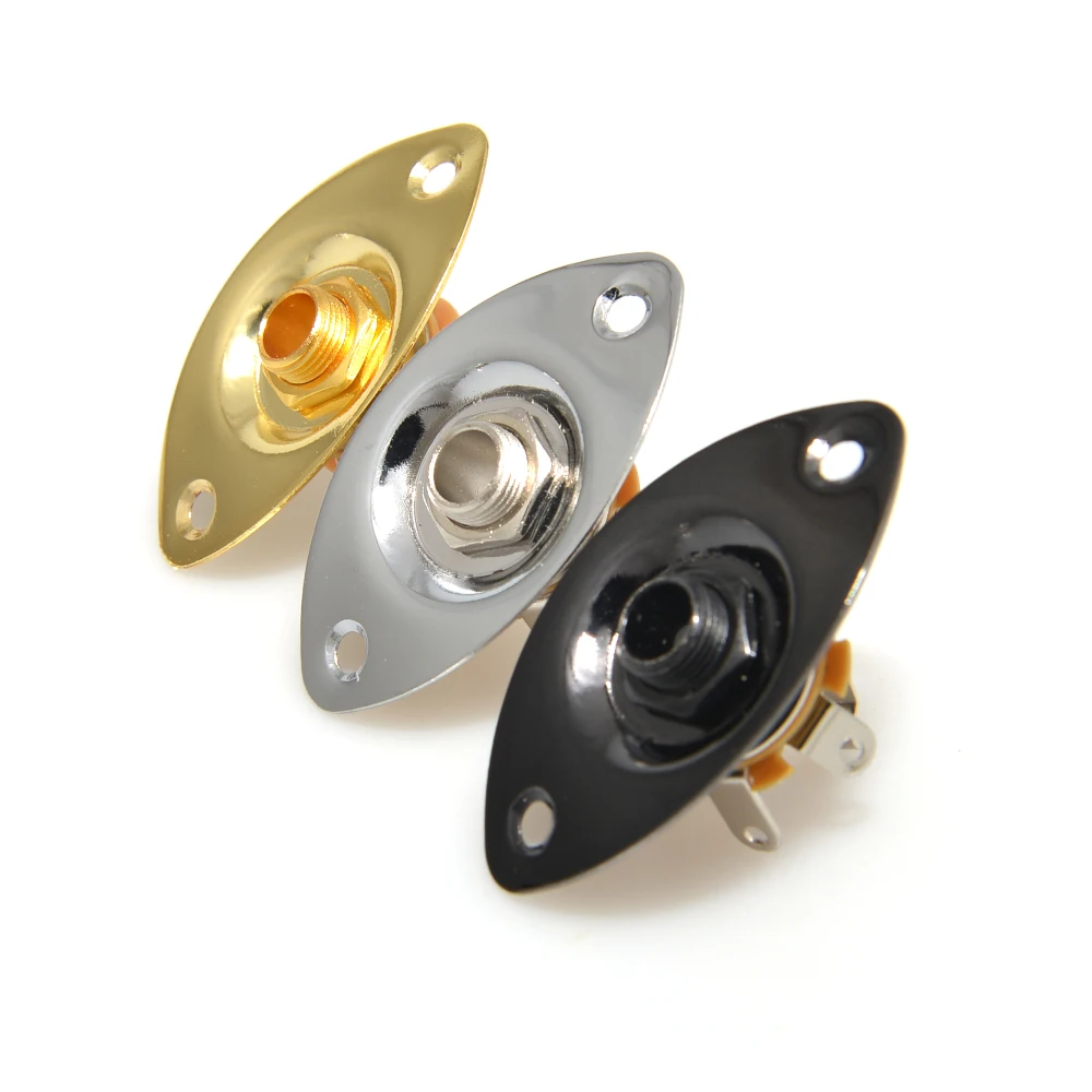 Square Style Plate for Electric Guitar - Black, Gold, Chrome Finish