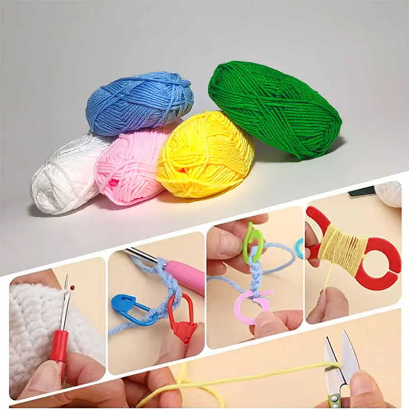 107-Piece Beginner Crochet Kit 4