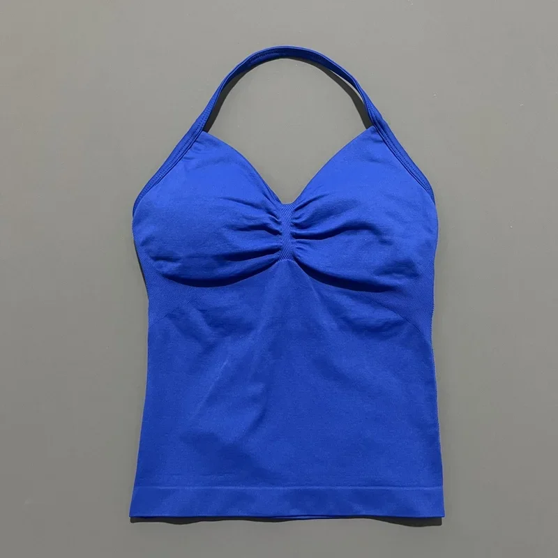 HISTELLO Df Dupe Gym Longline Strappy Top Yoga Vest Woman Backless Tank Tops Sports Fitness Bras Running Workout Gym Halter 118 Sd328287b6dd348d9bafd5f0a3de0d4dfA