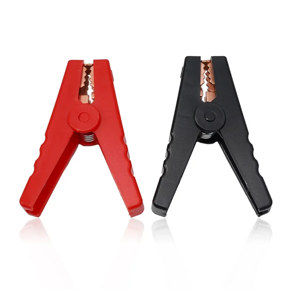 Electrical Crocodile 1PC 90mm 100A For Alligator Car Battery Insulated Clips Clamps Connector Electric Tools Accessories