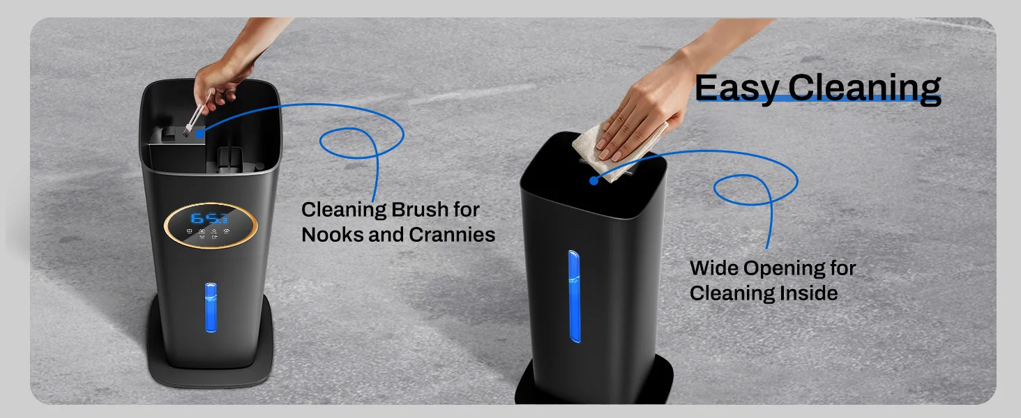 humidifiers for bedrooms with night light