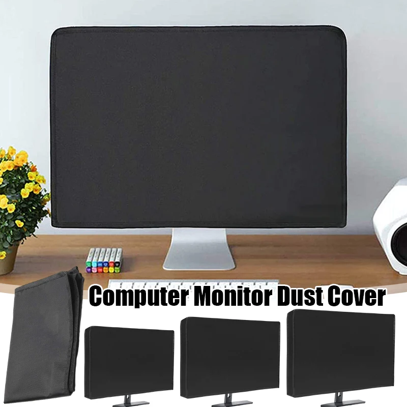Description Picture 2 of item21/24/28Inch Desktop Computer Monitor Dust Cover Blue Lcd Screen Cover Waterproof Notebook Computer Pc Displays Protective Cover