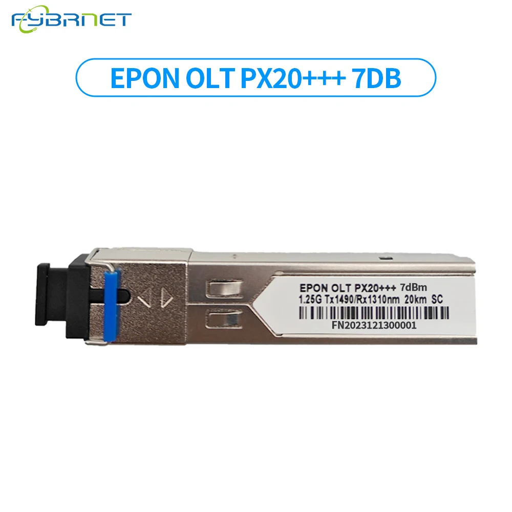 EPON PX20+++ 20KM 1.25G 광섬유 PON 모듈 7/8/9db SC 포트 fibra 모듈 BDCOM TPLINK Ubiquiti HIOSO VSOL과 호환 가능