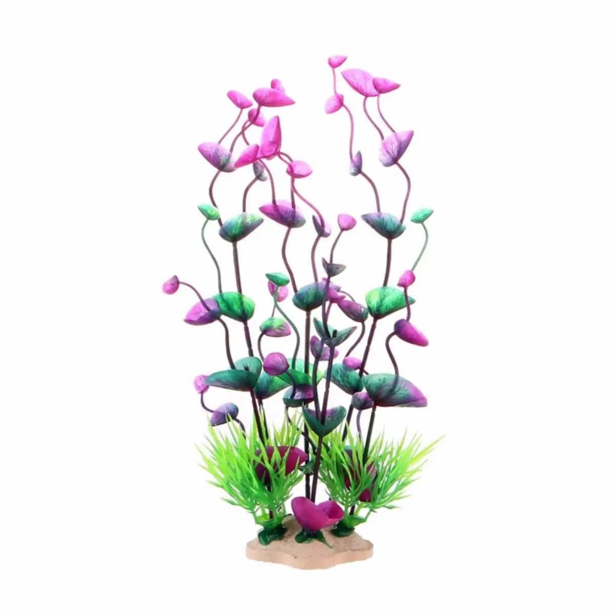 Artificial Fake Water Plants Underwater Plants Fish Tank Decoration Aquarium Landscape Green Purple Water Landscaping