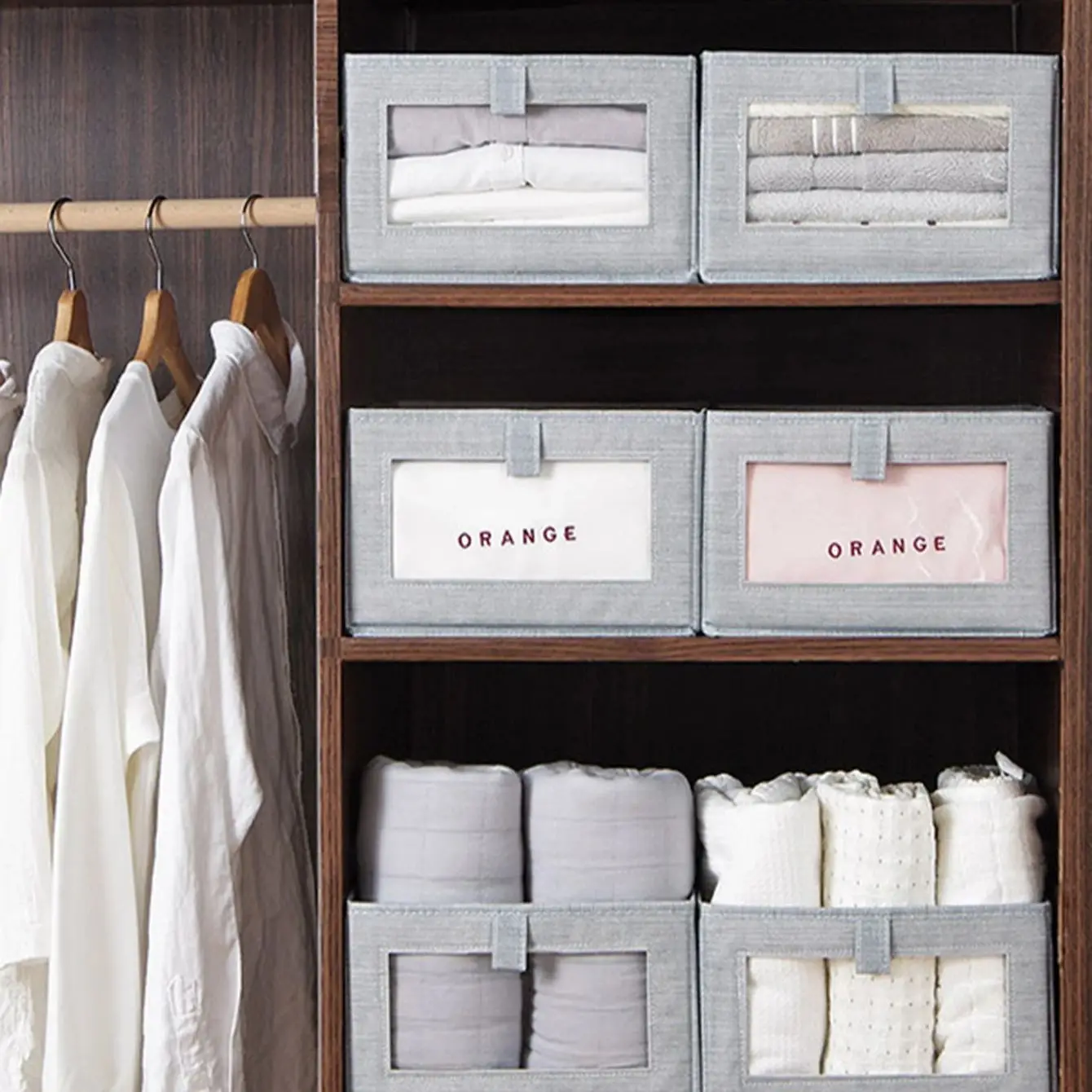 Large Capacity Storage Box, Non-Woven Fabric, Clothing And Miscellaneous Items Sorting, Home Storage Box, Storage Box 2