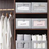 Large Capacity Storage Box, Non-Woven Fabric, Clothing And Miscellaneous Items Sorting, Home Storage Box, Storage Box 2
