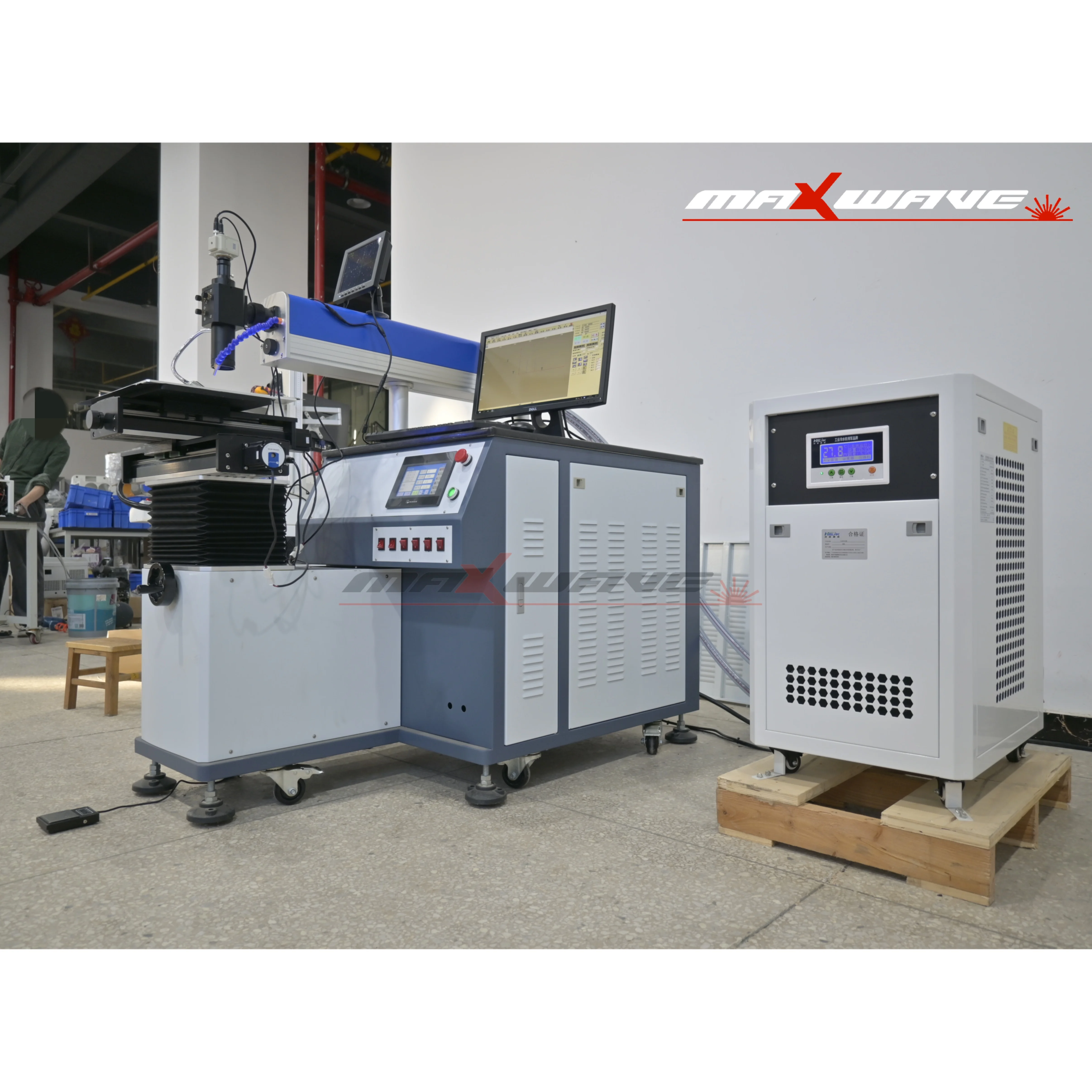 Maxwave Automatic YAG Laser Welding Machine Mould Soldering Machine Banner Welding Machine Metal Stainless 3