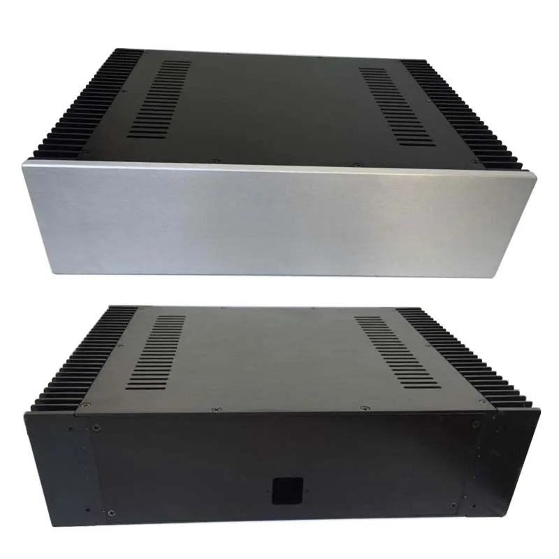 (430*120*310mm) 4312A All-aluminum Power Amplifier Case Class A Heat Dissipation Post Amplifier Chassis Shell DIY Box