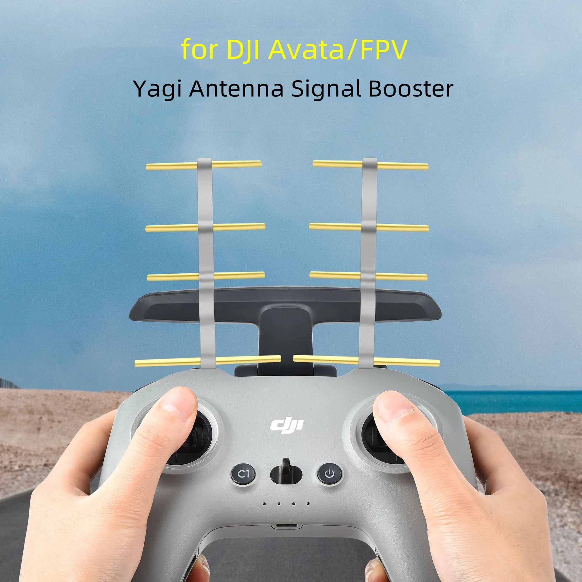 

For DJI Avata/FPV 2.4GHZ Yagi Antenna Aerial Photography Drone Signal Booster Pointer for DJI Avata Accessories