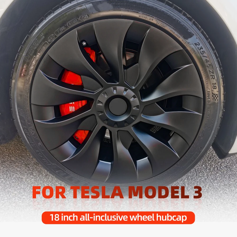 Hub Cap For Tesla Model 3 18 Inch Performance Replacement Wheel Cap