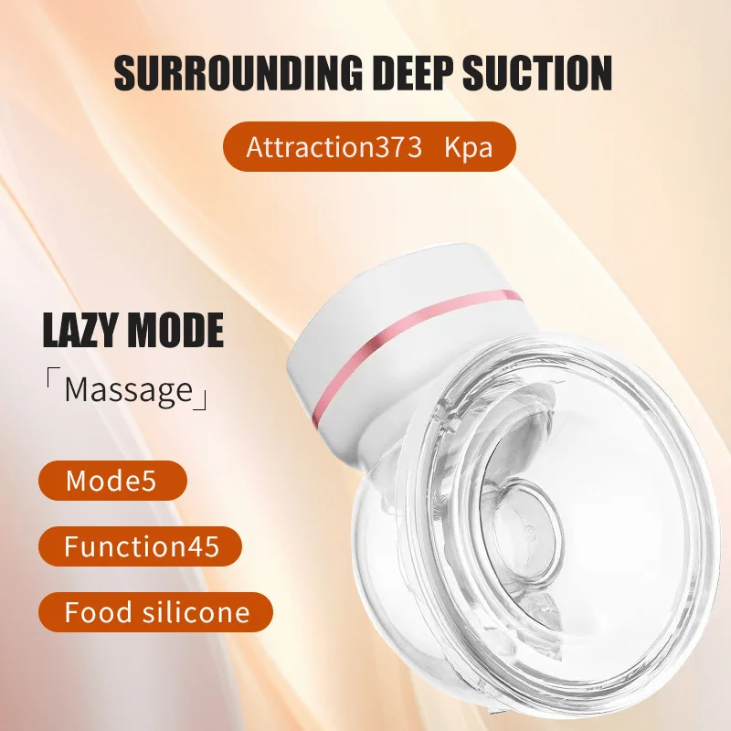 Electric Breast Pump Electric Breast Pumps Portable Hands Free Wearable Breast Pump Silent Comfort Milk Extractor Collector BPA-free