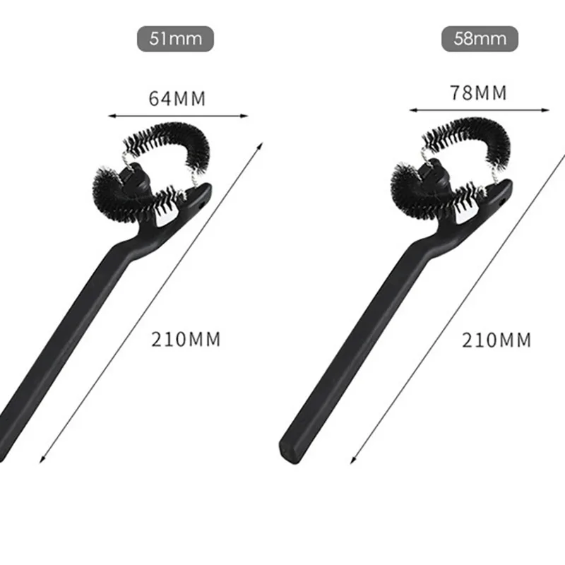 Coffee Cleaning Brush Coffee Cleaning Tool Adjustable Coffee Machine Grinder Cleaning Brush