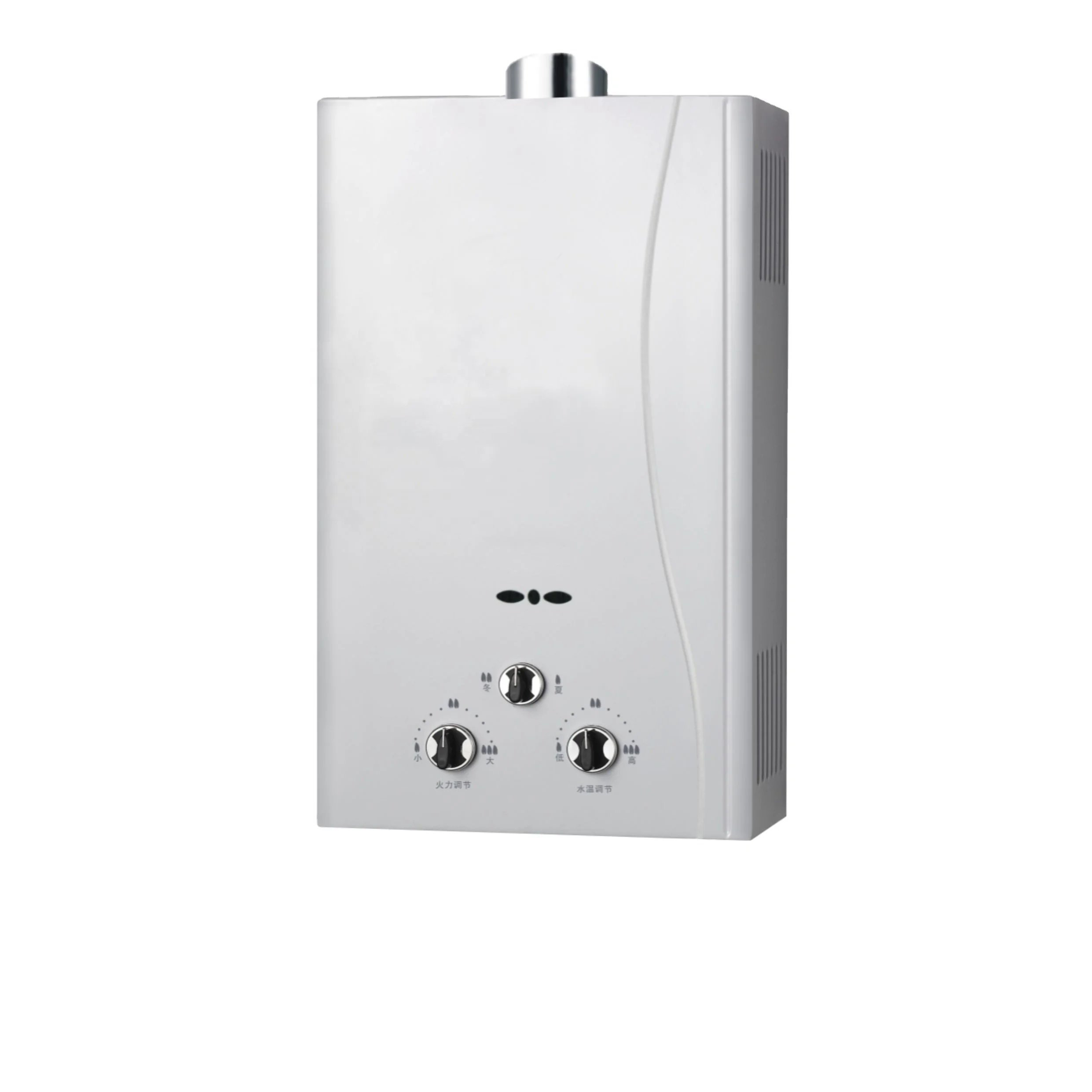 Geyser A Gas Di Tipo Di Scarico Dello Scaldabagno A Gas Di Design Popolare