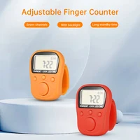 Compteur de pointage d'anneau de doigt numérique électronique, tenu dans la main, compteur de tissage ogo, mini marqueur de point, outils de comptage d'écran LCD 4