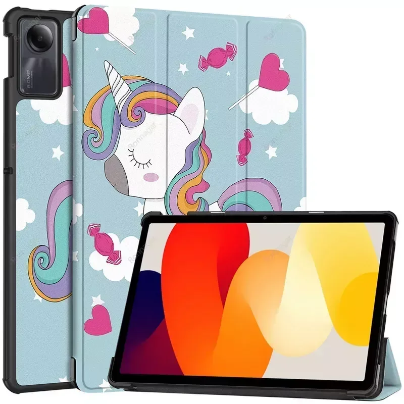 Adorable Unicorn Hard Cover for 11-Inch Tablet - Painted PC Back Shell