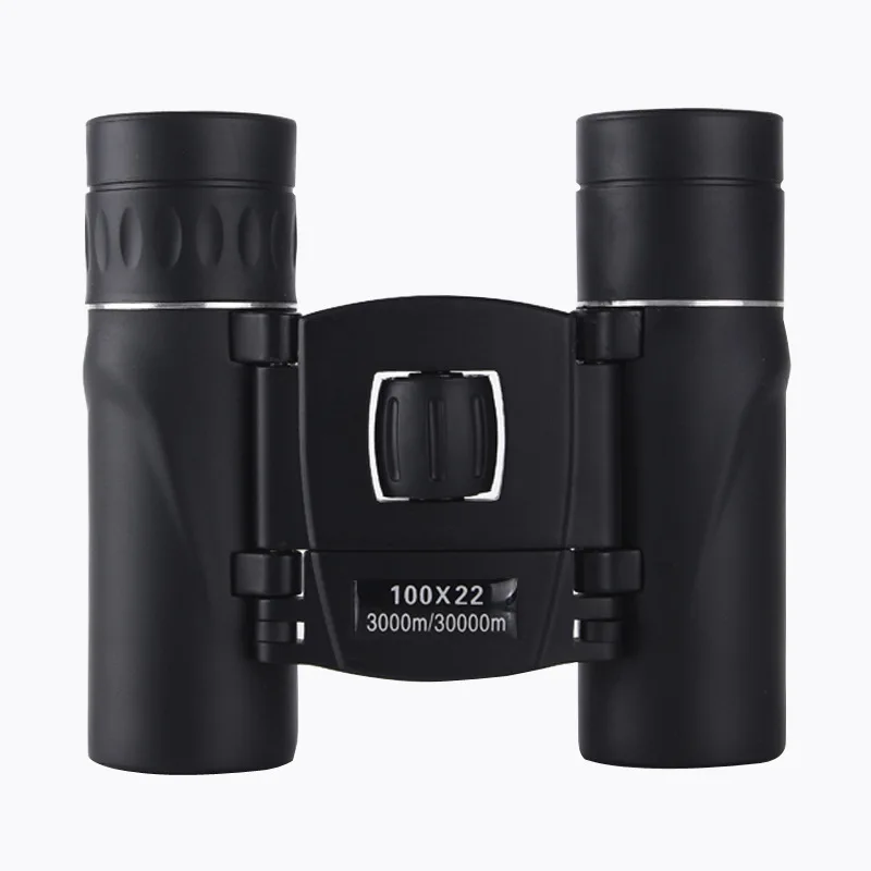 100x22 Mini Portable Hd Binoculars 30000m Long Range Folding Bak4 Fmc Optics For Hunting Sports Outdoor Camping Travel 6