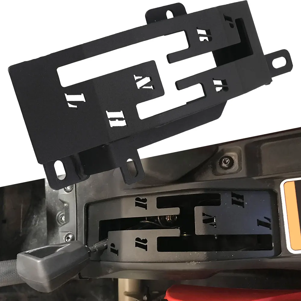 Utv 3Mm Metal Gear Shift Gate Quick Shifter Gate Guards Per Can-Am Maverick X3 X Rc Mr Turbo/R 2018 2019 2020 2021 2022 2023