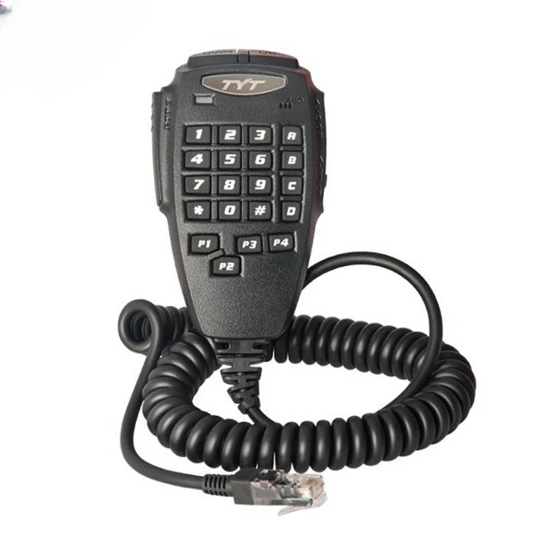 Original TYT 6-Pin DTMF Handheld Speaker PTT Mic Microphone for TYT TH-9800 TH-7800 TH9800 TH7800 Mobile Car Radio Transceiver