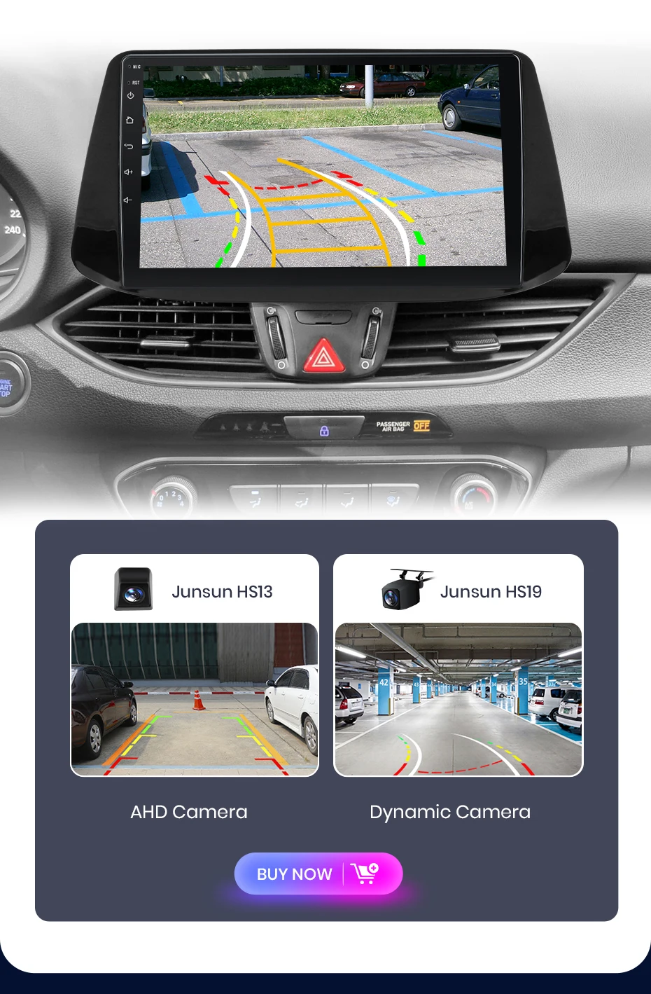 Junsun V1pro Android Auto Radio für Hyundai i30 2017-2018 Drahtlose Carplay 4G Auto Multimedia GPS 2din autoradio WIFI RDS Navi BT – Detail 17