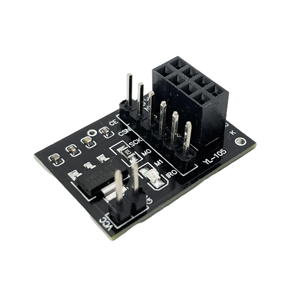

New Socket Adapter plate Board for 8Pin NRF24L01 Wireless Transceive module 51