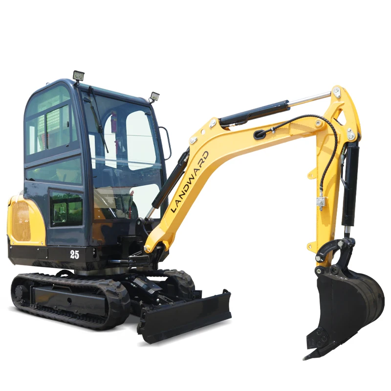 Agricultural Machinery Multifunctional Excavator Crawler 3 Ton Mini Excavator Crusher Mini Bagger Loose Soil For Sale