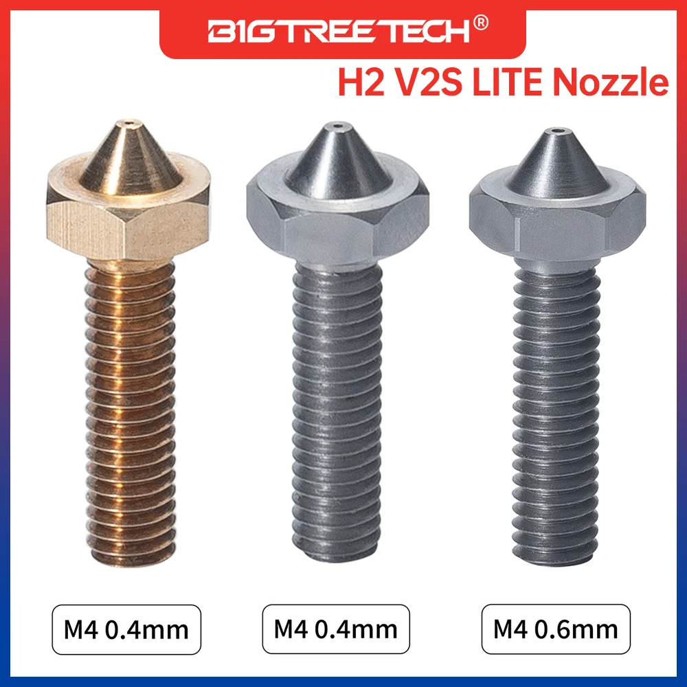 BROZZL 3D Druck Düse Hardened Steel 0,4mm - Für AnkerMake M5 & Abrasive Filamente