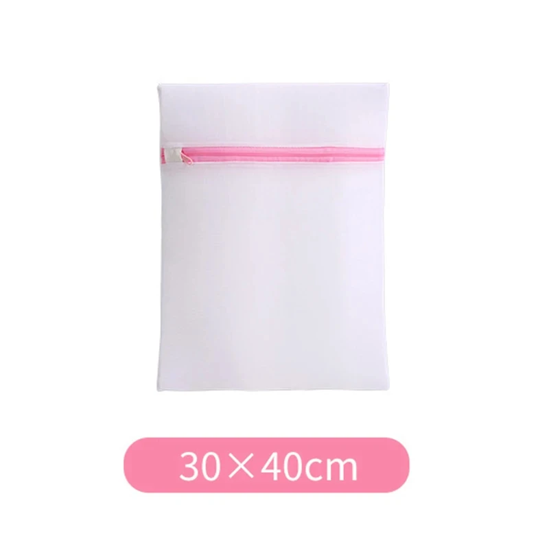 3 Size Zipped Laundry Bags Reusable Washing Machine Clothing Care Washing Bag Mesh Net Bra Socks Lingerie Underwear Laundry Bags 4