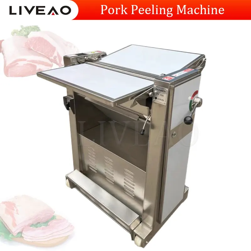 Taglierina Per Carne In Acciaio Inossidabile Pelatrice Per Pelle Di Maiale Pelapatate Per Carne Di Maiale Prezzo Della Macchina Per La Rimozione Della