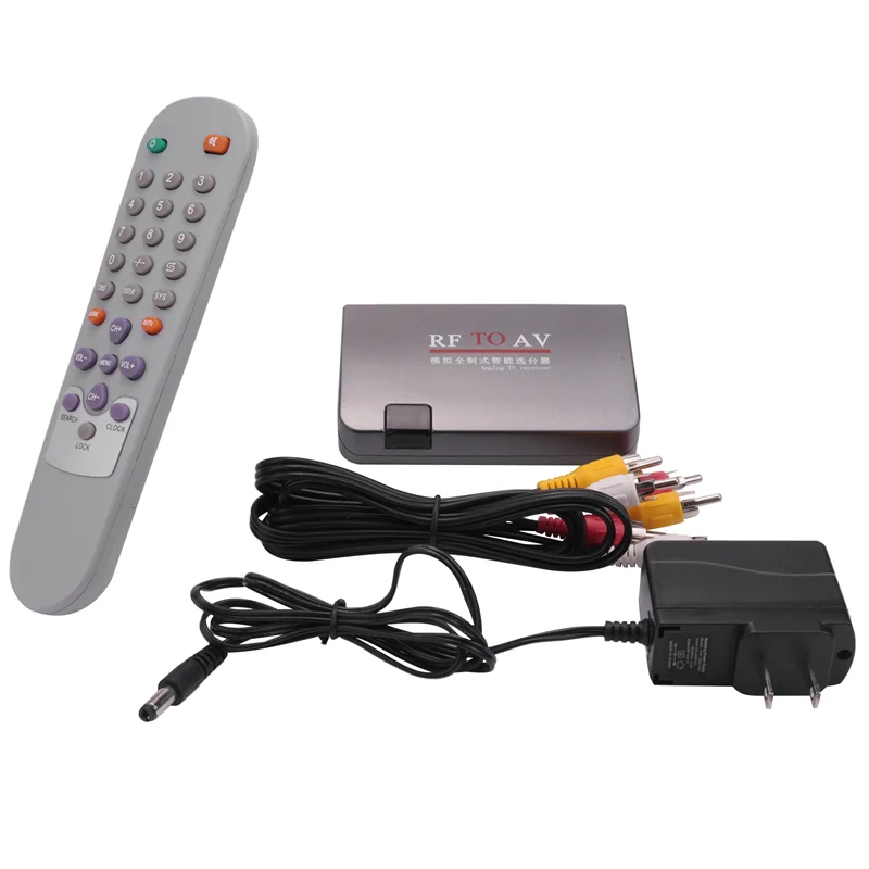 RF to AV 컨버터, 채널 선택기, 부스터, 케이블 TV to 프로젝션 TV, 비디오 포트, 전체 시스템 AC110-240V 미국 플러그 지원