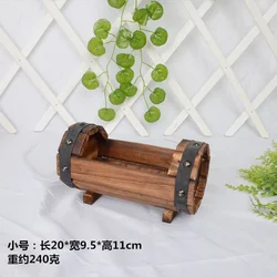 Vintage Decorative Flower Pot for Succulent Display and Home Decor (S)