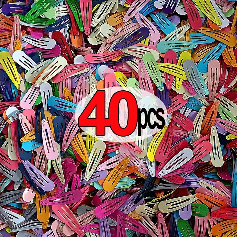 

Заколки для волос в форме капли для девочек, 10-40 шт.