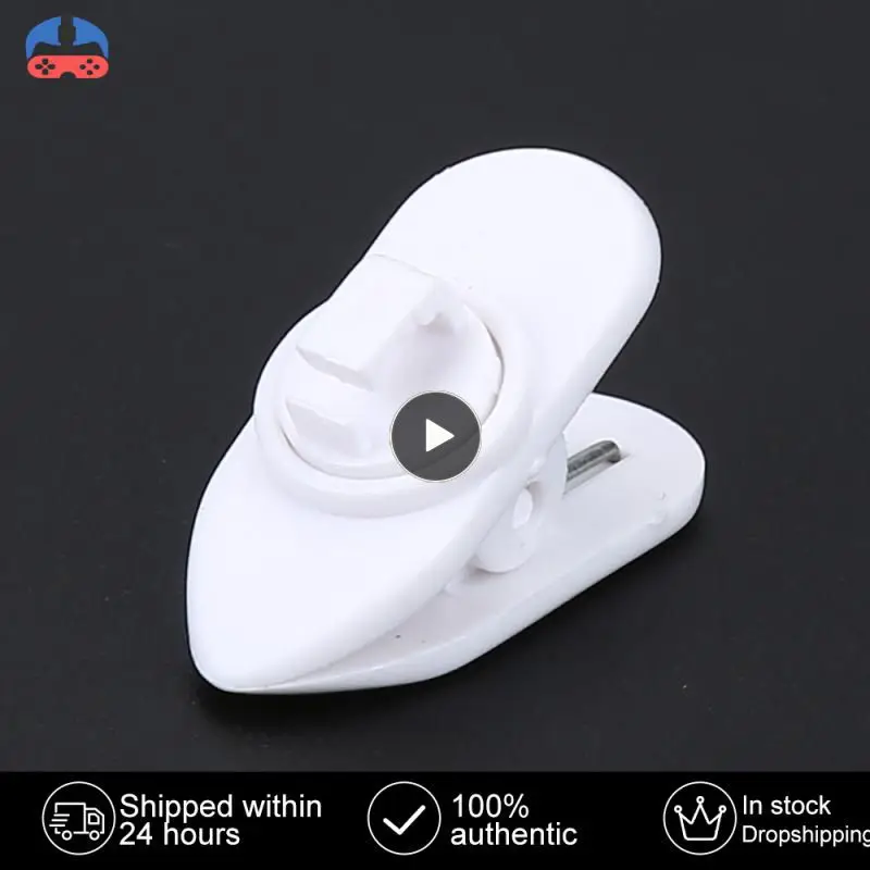 

Plastic Earphone Cable Cord Wire Lapel Clip Lavalier Clip Clamp Headset Clip Earphones Accessories White Cramp