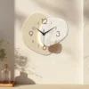 The Shape of Time Wall Clock
