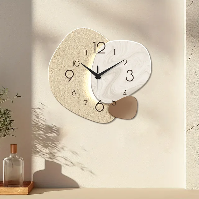 Modern Silent Wall Clock 1