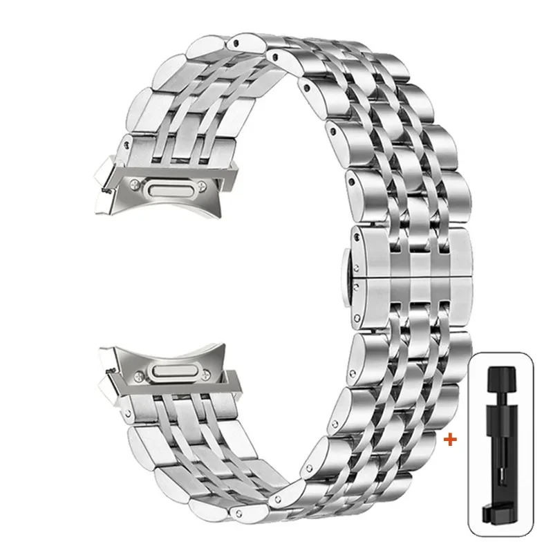 Premium Stainless Steel No Gaps Watch Strap Bracelet