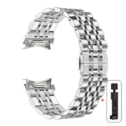 Premium Stainless Steel No Gaps Watch Strap Bracelet - Galaxy Watch 5 40mm (S - Tool)