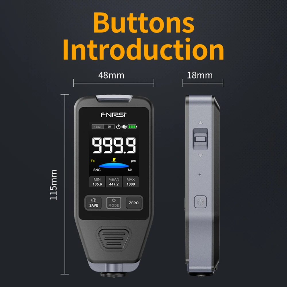 Paint Coating Meter Paint Thickness Gauge Car Paint Thickness Gauge CTG-20