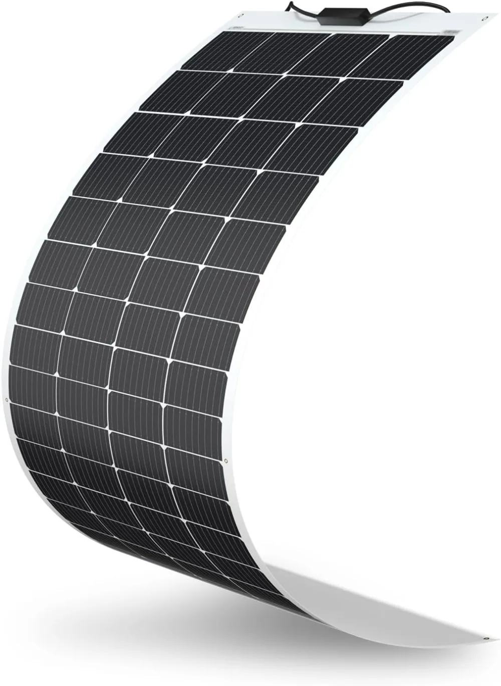 

Renogy Solar Panel 100W 12V Lightweight Semi Flexible Black Division Monocrystalline Bendable Mono Off-Grid Charger